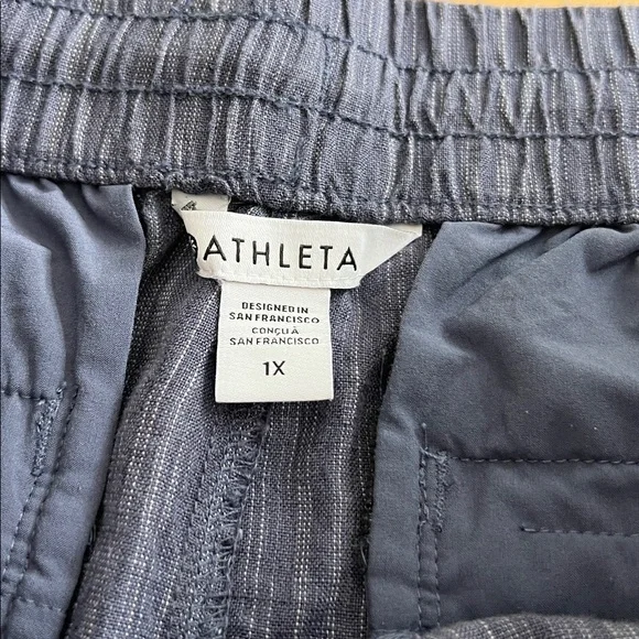 ATHLETA Retreat Linen High Rise Wide Leg Pant - Picture 9 of 14